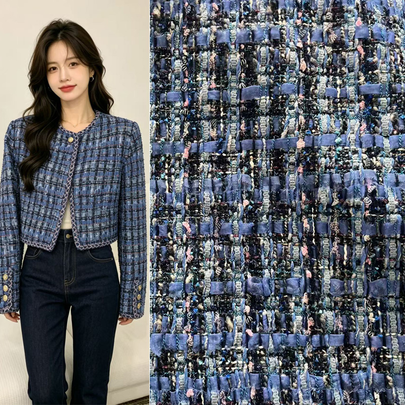 Sewing Tweed Fabric - Tissu Tweed Premium Teint en Fil