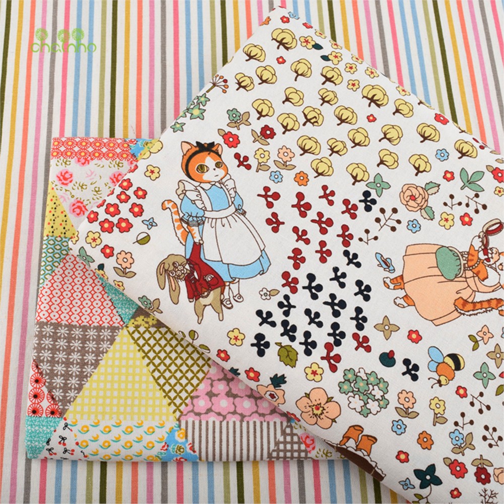 Sewing Geotextile Fabric - Chainho, tissu en coton et lin