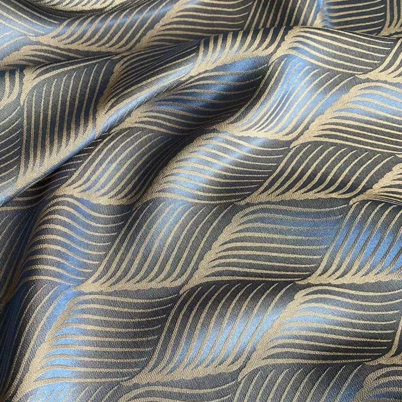 Sewing Jackets - Tissu crêpe de soie Jacquard 114CM