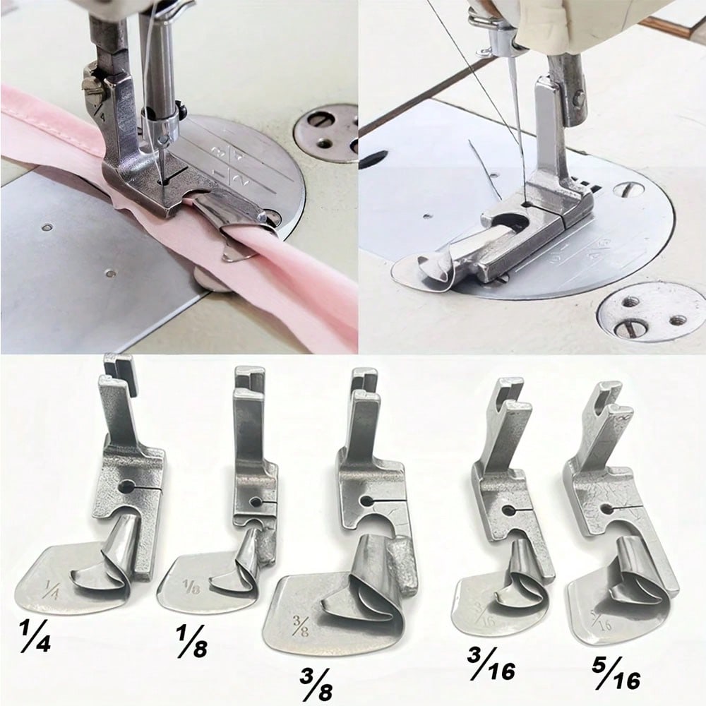 Sewing Expert - 1 pièce Pied presseur courbé pour