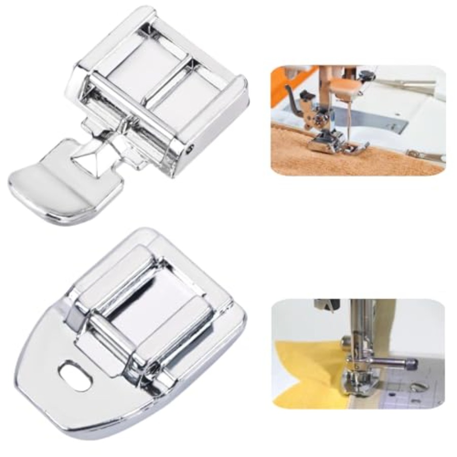 Zipper Foot Presser - Kit de pieds presseurs pour fermetures