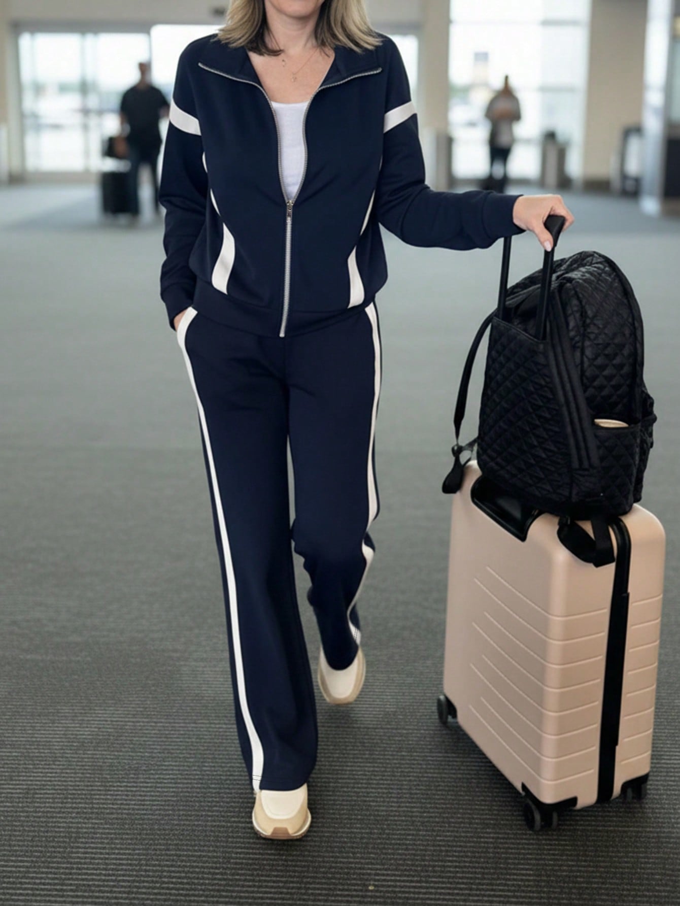 Sewing Jackets - Ensemble décontracté pour femme : veste