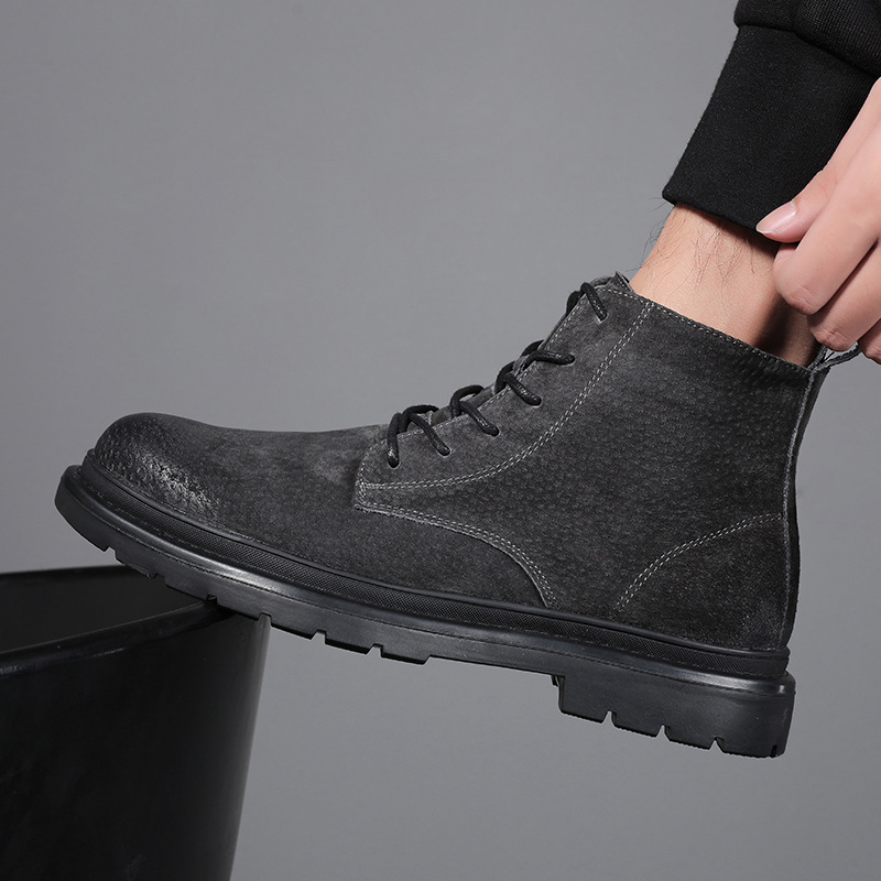 Sewing Nylon - Bottes pour hommes automne et hiver