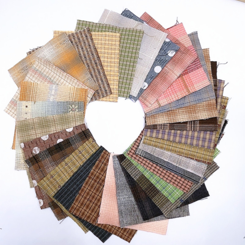 Tissu à coudre japonais teint  - Sewing Tweed Fabric avis et prix