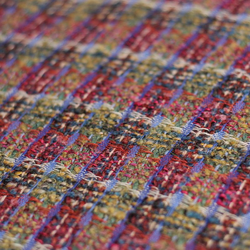 Tissu Tweed tressé teint en fi - Sewing Tweed Fabric avis et prix