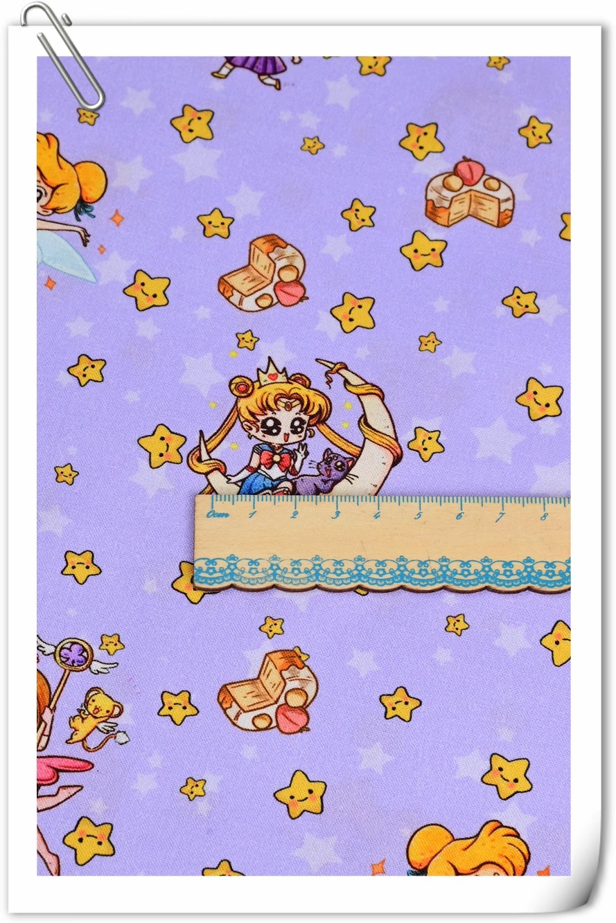 Sailor Moon Stars – Tissu 100  - Sewing And Textile avis et prix
