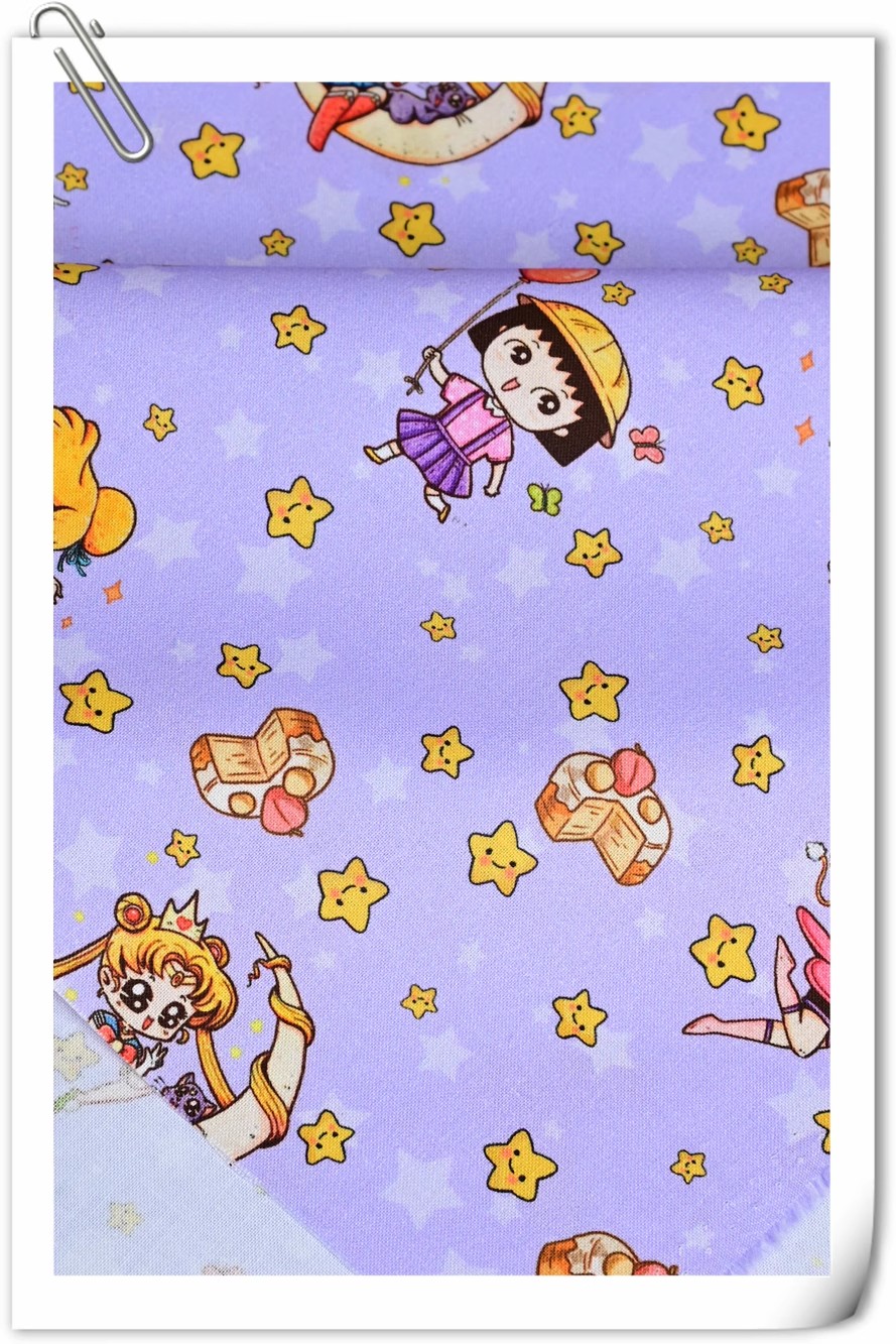 Sailor Moon Stars – Tissu 100  - Sewing And Textile avis et prix
