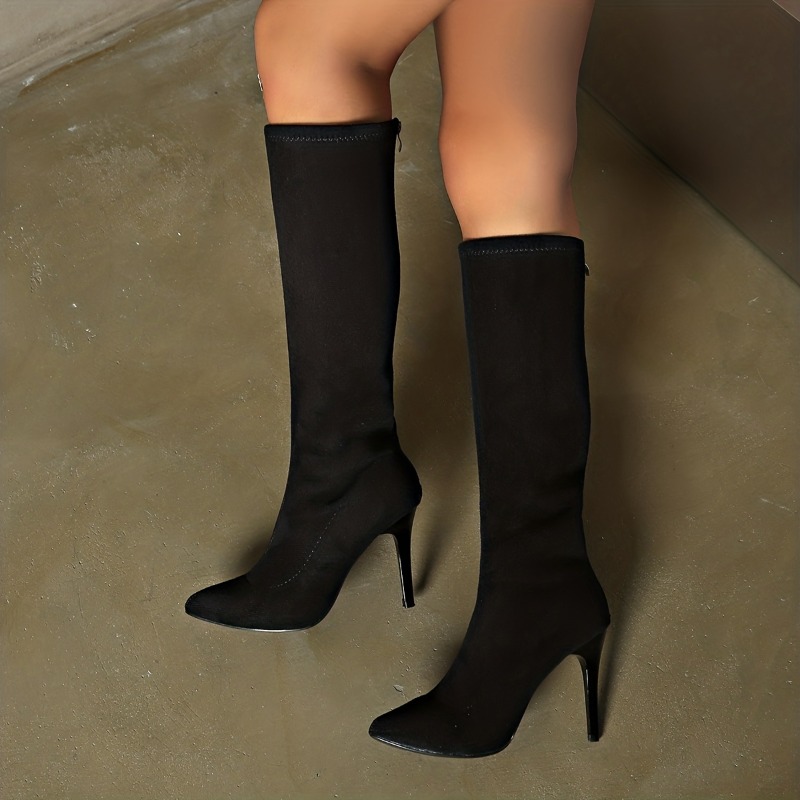 Bottes de mode pour femmes 	 B - Sewing Zipper avis et prix