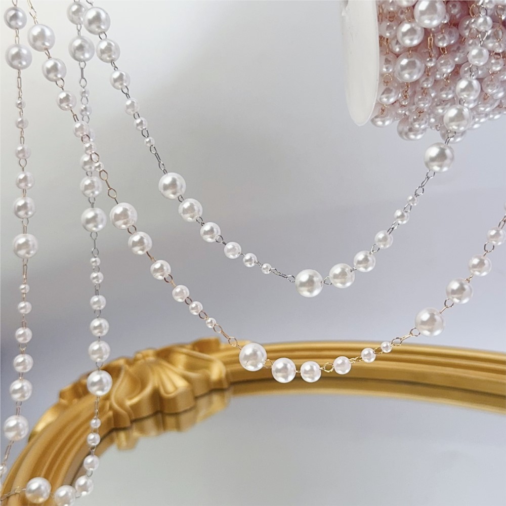 1 mètre 3-8mm fausses perles a - Sewing Production avis et prix