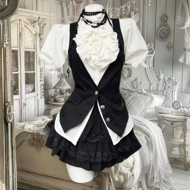 Ensemble 3 pièces Style Lolita - Sewing Vest avis et prix