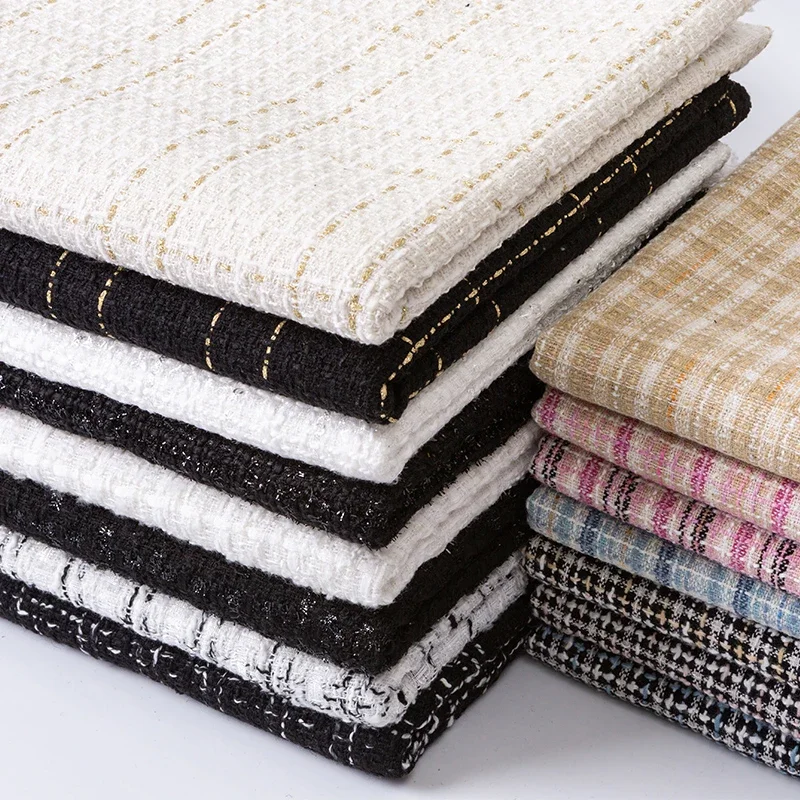 Petit tissu en tweed à carreau - Sewing Tweed Fabric avis et prix