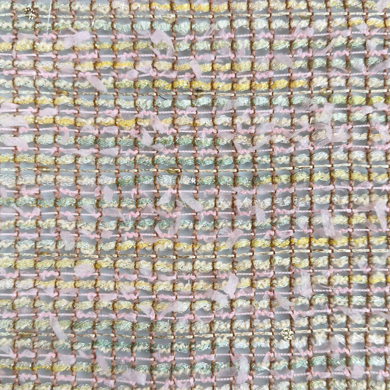 Tissu Tweed Léger Ajouré Teint - Sewing Tweed Fabric avis et prix