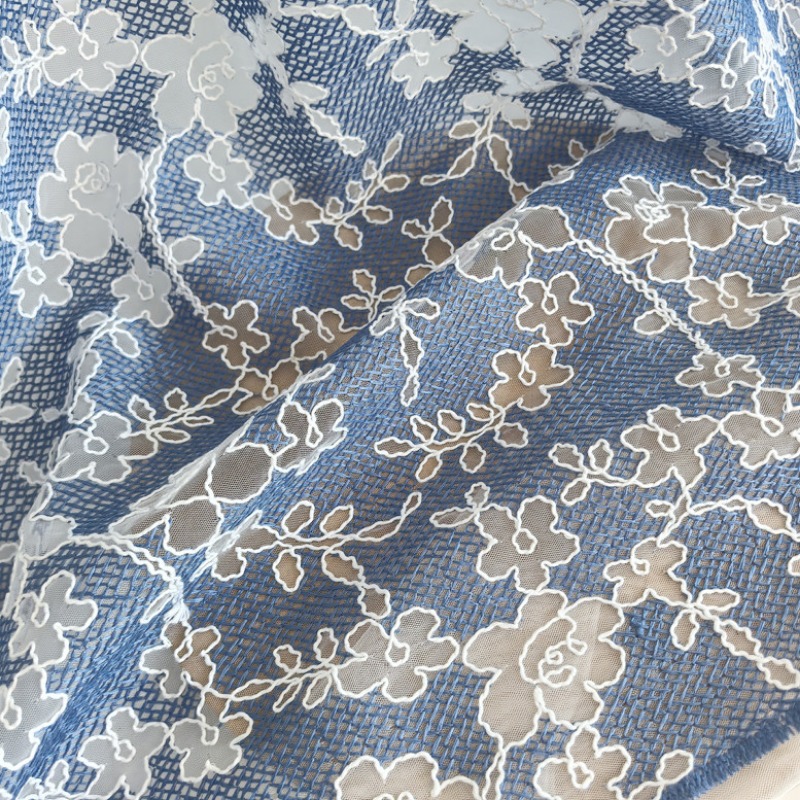 Tissu en dentelle de tulle bro - Sewing Jackets avis et prix
