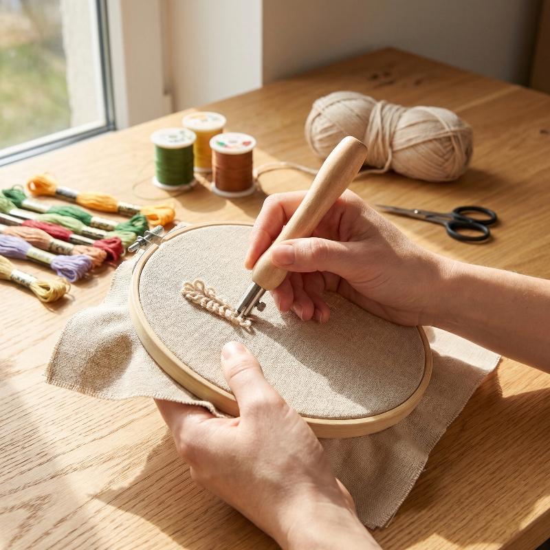 Kit de Broderie Simple DIY Aju - Is Sewing Textile Art avis et prix