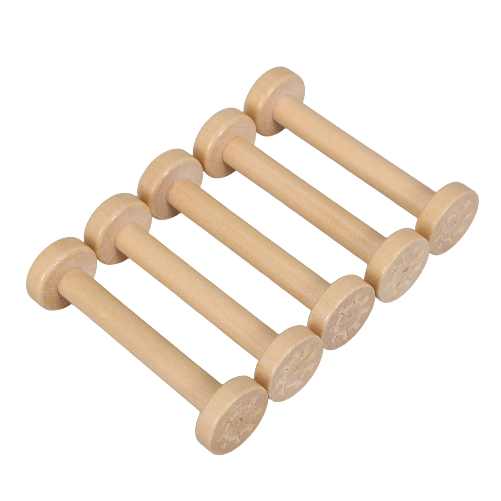 Bobines en bois naturelles vin - Sewing And Textile avis et prix