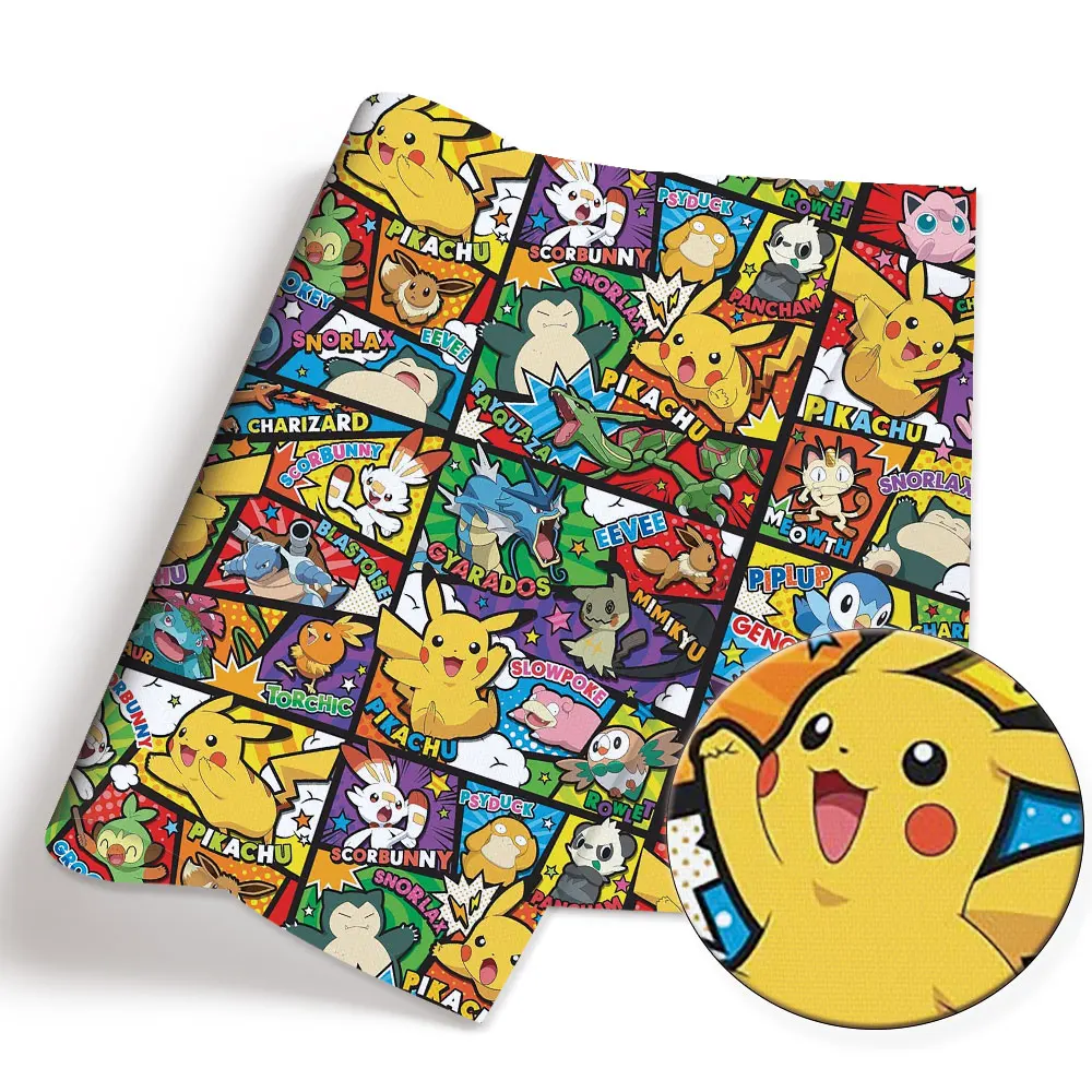 Tissu de dessin animé Pokemon  - Sewing Production avis et prix