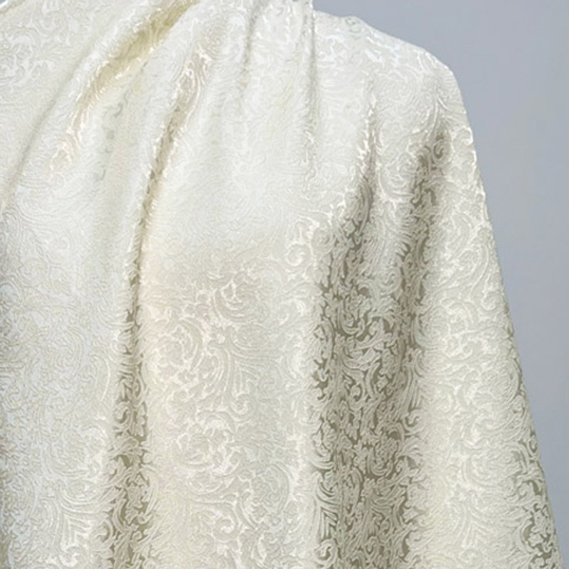Brocart jacquard damassé beige - Sewing Jackets avis et prix