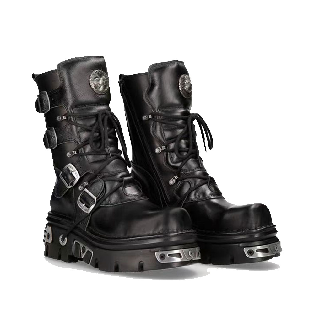Nouvelles bottes de moto punk  - Sewing Zipper avis et prix