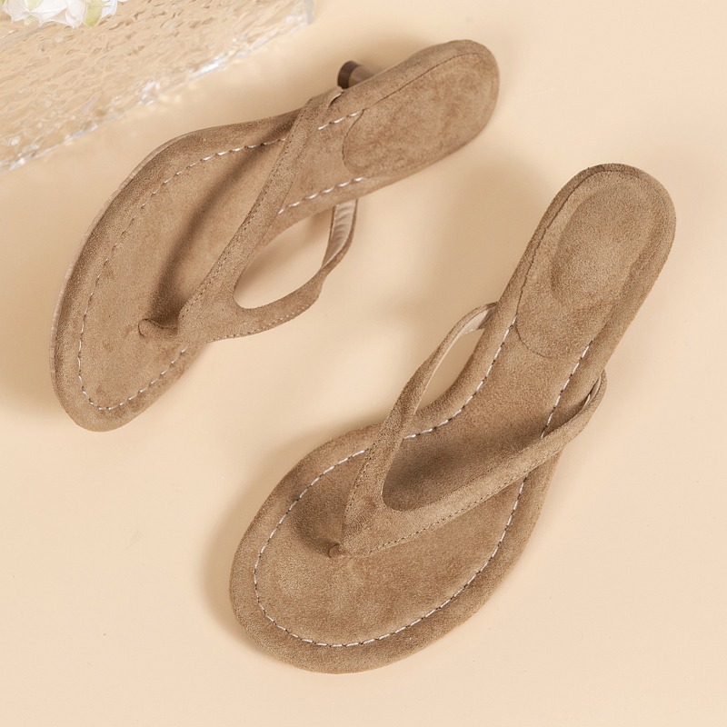Sandales à talons fins marron  - Sewing Nylon avis et prix