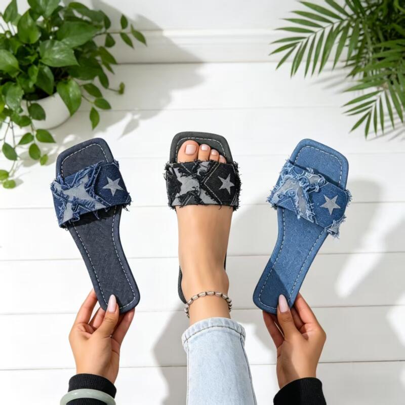 Sandales plates en jean Y2K po - Sewing Expert avis et prix