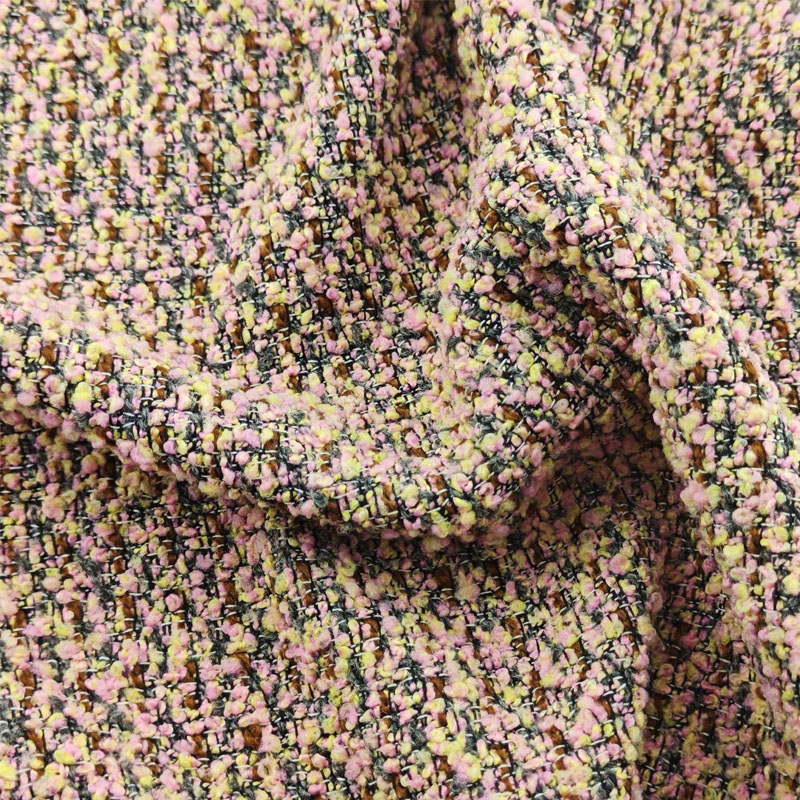 Tissu en tweed tressé teint en - Sewing Tweed Fabric avis et prix