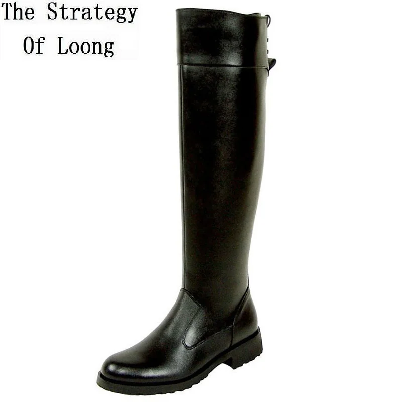 Bottes d'équitation en cuir vé - Sewing Zipper avis et prix