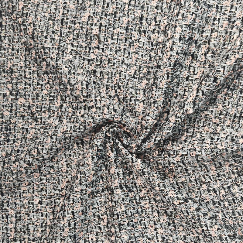Tissu en tweed tressé teint en - Sewing Tweed Fabric avis et prix