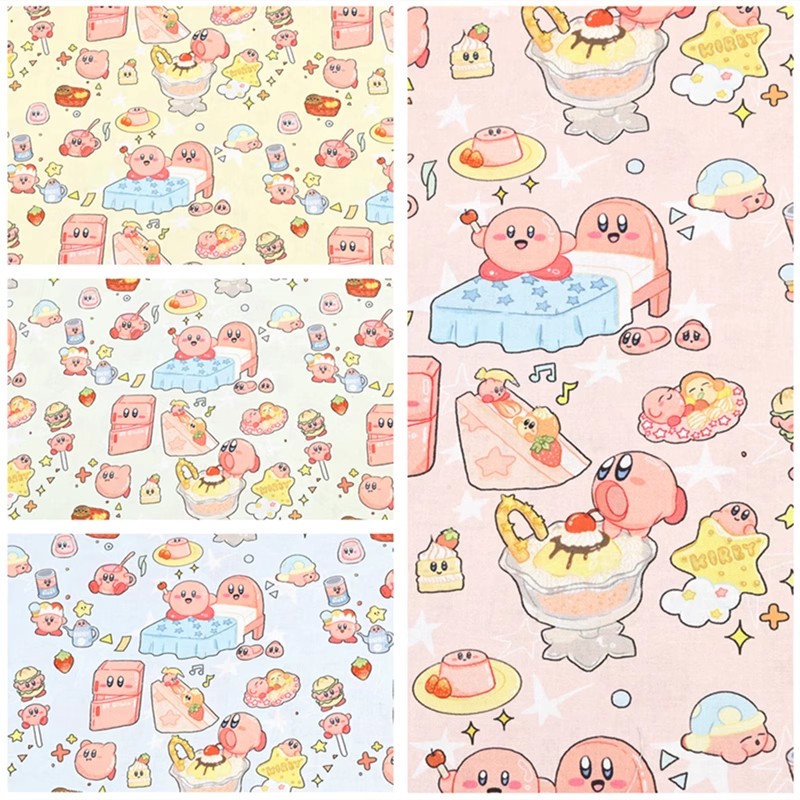 Dessin animé Kirby 100 coton T - Sewing And Textile avis et prix