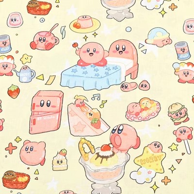 Dessin animé Kirby 100 coton T - Sewing And Textile avis et prix
